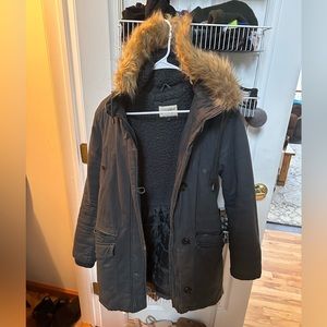 Universal threads gray winter coat